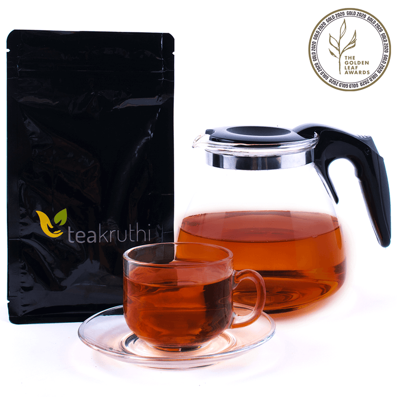 teakruthi · Buy all natural Ceylon tea online · Afternoon Ritual · Gold medal winner at 2020 Australian Tea Masters Gold Leaf Awards